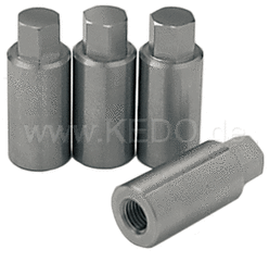 Kedo HD Cylinder Sleeve Nut, Stainless Steel, Set of 4, Alternative see Item 11026 | 30912