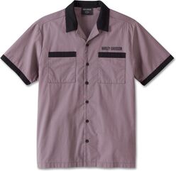 Harley-Davidson Shirt-Woven, Blackened Pearl | 96870-23VM