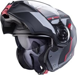 CABERG DUKE EVO MOVE モジュラー ヘルメット ブラック レッド | C0KB60L2