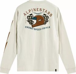 Alpinestars / アルパインスターズ フルフェイス ロングスリーブ Tシャツ オフホワイト | 123371200204