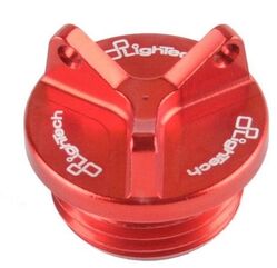 LighTech / ライテック Oil Filler Cap M30x1,5, Color: Red | OIL005ROS