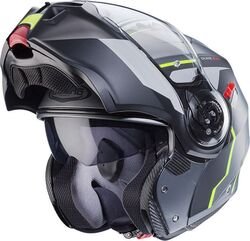 CABERG DUKE EVO MOVE モジュラー ヘルメット ブラック イエロー | C0KB60L1