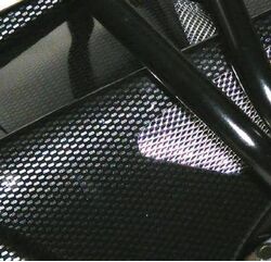 Powerbronze / パワーブロンズ ハガー カーボンルック-シルバーメッシュ BMW S1000R, 14-19 ,S1000RR, 15-18 | 201-B102-680