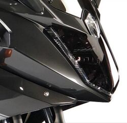 Powerbronze / パワーブロンズ ヘッドライト  プロテクター YAMAHA XJ6 DIVERSION 09-11 エレクトリックブルー | 440-Y478-009
