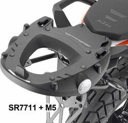 GIVI / ジビ SR7711 KTM 390 Adventure Rear Rack specific for Monokey or Monolock top case | SR7711