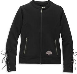 Harley-Davidson Jacket-Bomber,Knit, Black Beauty | 97405-22VW