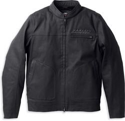 Harley-Davidson Men'S Metropolitan Mandarin Collar 3-In-1 Jacket, Black | 98132-22EM