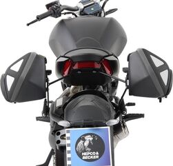 ヘプコ＆ベッカー C-Bow シーボウ サイドキャリア ブラック Ducati X Diavel / S 2016- | 6307539 00 01