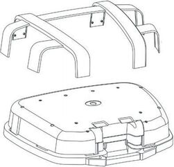 Givi / ジビ ケースカバー TRK52B | ZTRK52CBM