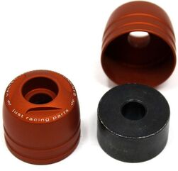 Valtermoto / バルターモト Touring ハンドルバーエンド (ペア) オレンジ | TM02 16