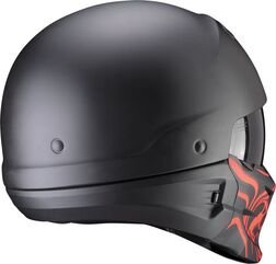 Scorpion / スコーピオン Exo モジュラーヘルメット Combat Evo Samurai ブラックレッド | 85-105-24