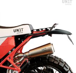 Unitgarage / ユニットガレージ Rear fender with license plate kit, Black | 1651+1682-Black