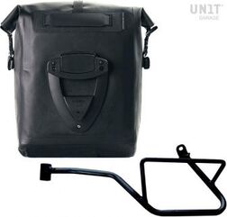 Unitgarage / ユニットガレージ Khali side pannier in TPU + Left Subframe Guzzi V7_850 | UG001+2216SX