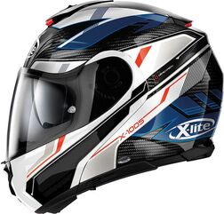 Nolan / ノーラン X-LITE モジュラー ヘルメット X-1005 ULTRA POWERTRA, White Blue, Size L | U150006230411