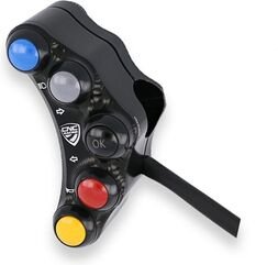 CNC Racing / シーエヌシーレーシング Left handlebar switch - Street use, Black | SWM09B