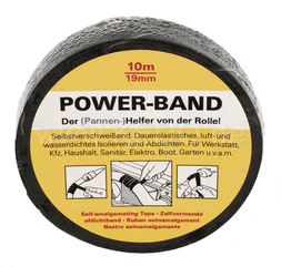 Kedo Power-tape 10m / 19mm, Black | 51011
