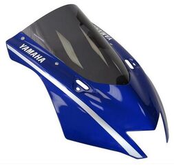 Powerbronze / パワーブロンズ スタンダードスクリーン ソリッドブラック YAMAHA YZF-R6, 17-19 | 410-Y169-003