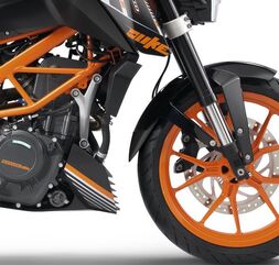 Pyramid Plastics / ピラミッドプラスチック KTM 125 Duke エクステンダーフェンダー マットブラック 2017> | 059355