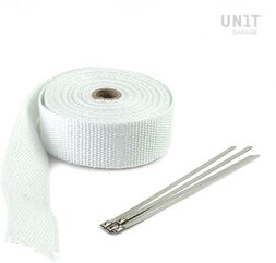 Unitgarage / ユニットガレージ Exhaust heat wrap, White | U080-White