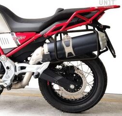 Unitgarage / ユニットガレージ Inox Subframe for Aluminium side panniers Moto Guzzi V85TT | 2252_BL