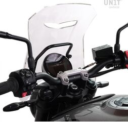 Unit Garage Windshield with GPS support for Triumph Trident 660, Transparent | 3503-Transparent