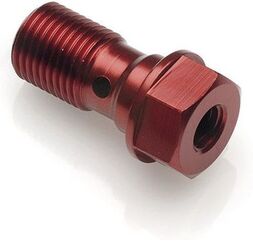 LighTech / ライテック Single Bolt With Bleeder M10 X 1.25, Color: Cobalt-Red | VF1251SPC/R