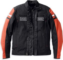 Harley-Davidson Men'S Hazard Waterproof Textile Jacket, Colorblock-Design | 98126-22EM