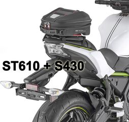 GIVI / ジビ S430 シートロック- ユニバーサルベース M8 / M9プレート用 パッセンジャーシート用| S430