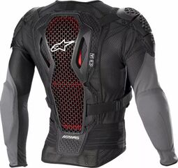 Alpinestars / アルパインスターズ Bionic Plus v2 プロテクションジャケット ブラック, グレー, レッド | 6506723-1036
