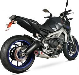 Scorpion / スコーピオンエキゾースト Serket テーパーフルシステム ステンレススリーブ Yamaha MT 09 2013 - 2018 | RYA93SYSSEO