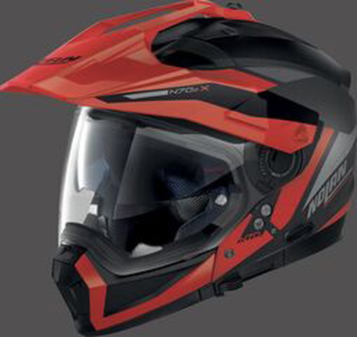 Nolan / ノーラン フルフェイス ヘルメット N70-2 X STUNNER N-COM, FLAT BLACK, Size XL | N7X0008990506