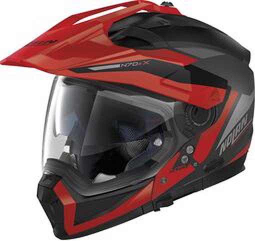 Nolan / ノーラン モジュラー ヘルメット N70-2 X 06 STUNNER N-C, Red, Size XS | N7Y0008990507