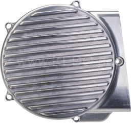 Kedo ViRace' Generator Cover with Cooling Fins, Polished Aluminum | 50603