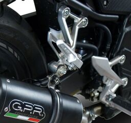 GPR / ジーピーアール Original For Honda Cb 500 X 2016/18 E4 レーシング Full Exhaust M3 Titanium Natural | CO.H.244.RACE.M3.TN