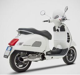 Zard / ザードマフラー ミラーポリッシュド ステンレス レーシング スリップオン PIAGGIO VESPA (ベスパ) GTS 300 (2014-2019) | ZP001SSR