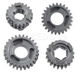 Kedo 3rd + 5th Gear Sprocket Set (4 Pieces, Input and Output Sprockets) Application as set ONLY! | 27500