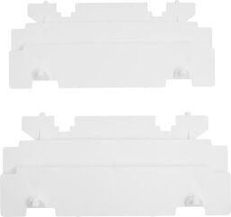 POLISPORT RAD LOUVERS RM125/250 WH | 8466100001