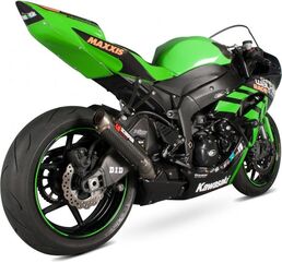 Scorpion / スコーピオンエキゾースト RP1-GP スリップオン カーボンファイバースリーブ eマーク Kawasaki Ninja ZX-6R 09-12 2009 - 20 | KA1001CEM