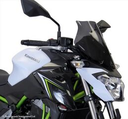 Powerbronze / パワーブロンズ ライトスクリーン フロストステルスグレー KAWASAKI Z650, 17-19 (320 MM) | 430-U221-019