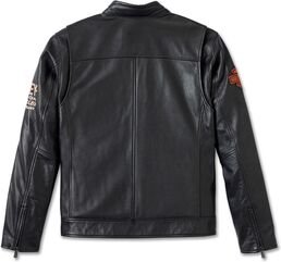 Harley-Davidson Men'S 120Th Anniversary Leather Jacket, Black leather | 97051-23VM