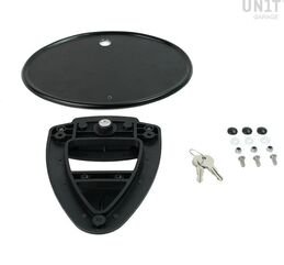 Unitgarage / ユニットガレージ Number plate with quick release system, Black | U075-Black