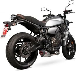 Scorpion / スコーピオンエキゾースト Serket テーパーフルシステム ステンレススリーブ Yamaha XSR 700 2016 - 2018 | RYA103SYSSEO