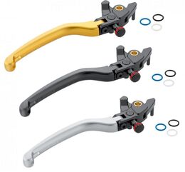 Rizoma / リゾマ  Brake / Clutch Levers "3D", Natural Anodized | LBJ202A