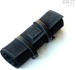 Unitgarage / ユニットガレージ Waxed suede Roll, JetBlack | U009-JetBlack