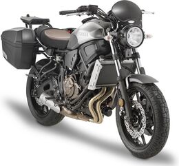 GIVI / ジビ Race Cafe Aluminum Universal Screen, Black anodized, dim. HxW 20,5x26,5 cm, fitting kit not included | 100ALB