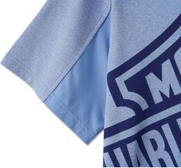 Harley-Davidson Tee-Knit, Colonial Blue | 96822-23VM