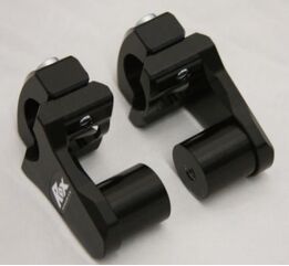 Altrider / アルトライダー ROX 2" Pivoting Bar Risers for 1-1/8" Handlebar - Black | RO02-2-2003