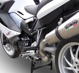 GPR / ジーピーアール Original For Bmw F 800 Gt 2017/19 E4 Homologated スリッポンエキゾースト Gp Evo4 Titanium | E4.BM.102.GPAN.TO