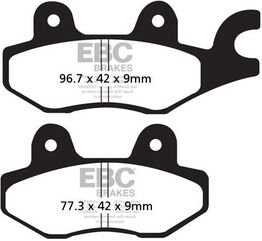 EBCブレーキ SFA シリーズ スクーター オーガニック パッド フロント左側用 | SFA197