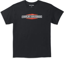Harley-Davidson Men'S Stacked Logo Tee, Black Beauty | 99125-22VM